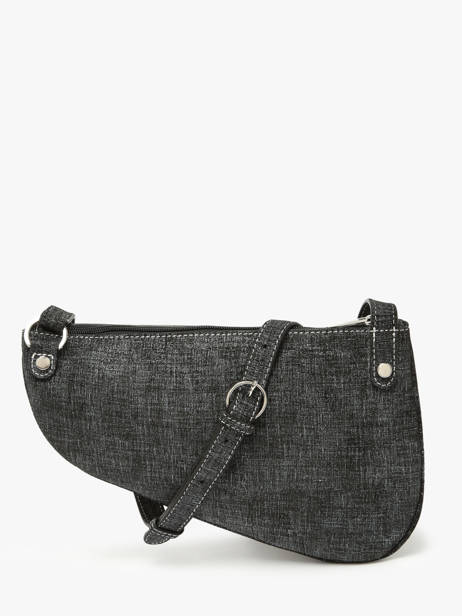 Cross Body Tas City Perle Tweed Nathan baume Zwart n city TW ander zicht 4